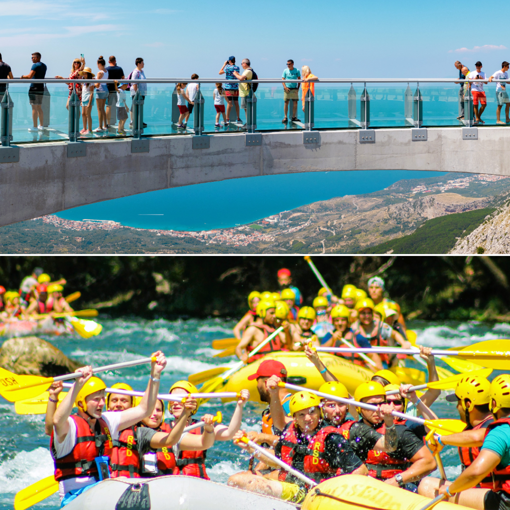 Skywalk Biokovo & Rafting Adventure from Split - Tour4You
